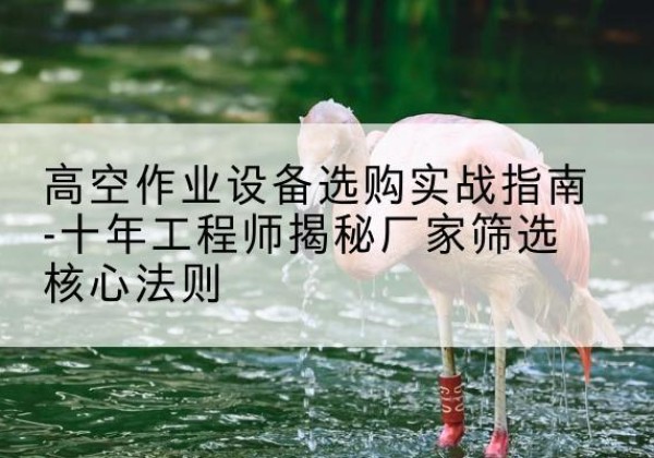 三门剪叉式升降机厂家-高空作业设备选购实战指南-十年工程师揭秘厂家筛选核心法则